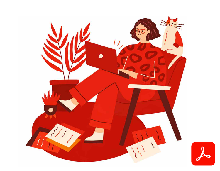 애크로뱃으로 PDF 편지 만들기 마무리