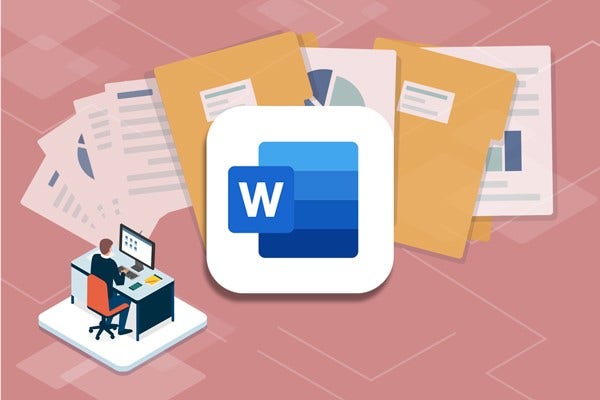 워드에서는 페이지 복사 기능이 자동으로 제공되지 않아 애크로뱃 활용 가능