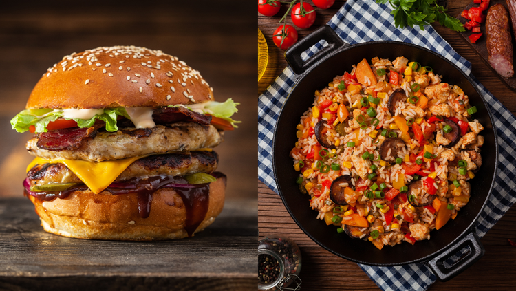 음식 사진의 구도 정하기