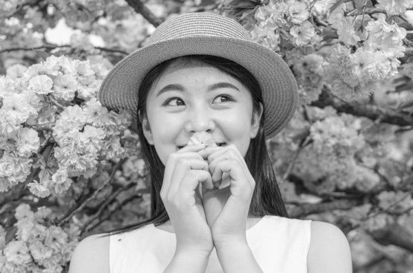 인물사진 편집 rgb편집 흑백사진