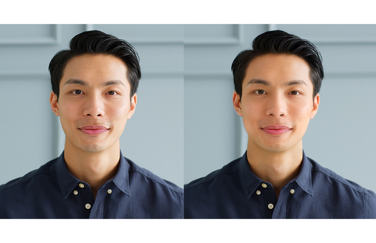 뉴럴 필터 적용 전후