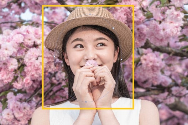 벚꽃 배경 인물사진 포토샵으로 편집