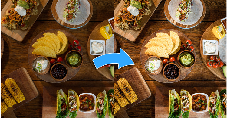 인스타 감성의 음식 사진 보정하기