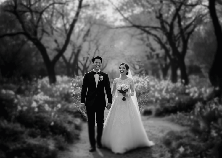 흑백 보정으로 시선을 사로잡는 흑백사진
