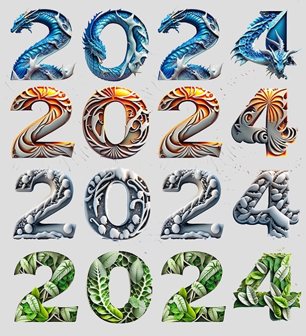 Adobe Firefly 명령 프롬프트 이용해 텍스트 글씨체 변환하기