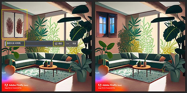 디지털 아트, 네온, 판타지, 카툰 등 원하는 스타일을 지정하거나 색감을 설정할 수 있어요.