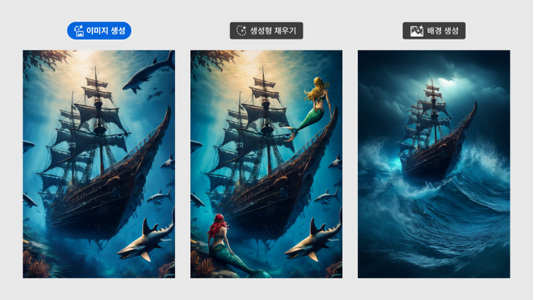 실무에서 활용할 수 있는 포토샵의 그림 AI