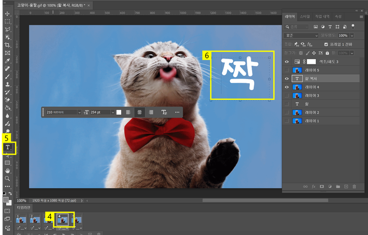 텍스트 추가하기