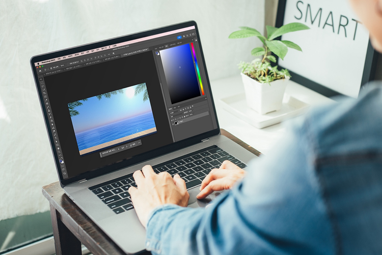 노트북 포토샵 작업