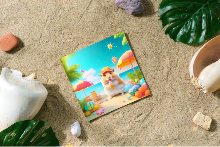 AI 일러스트 생성 적용 예시 이미지