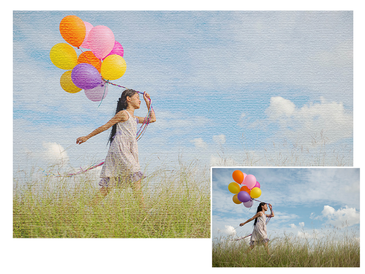 디지털 사진을 레트로 감성으로 보정하기