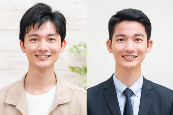 포토샵 생성형 채우기로 셀프 증명사진 만들기