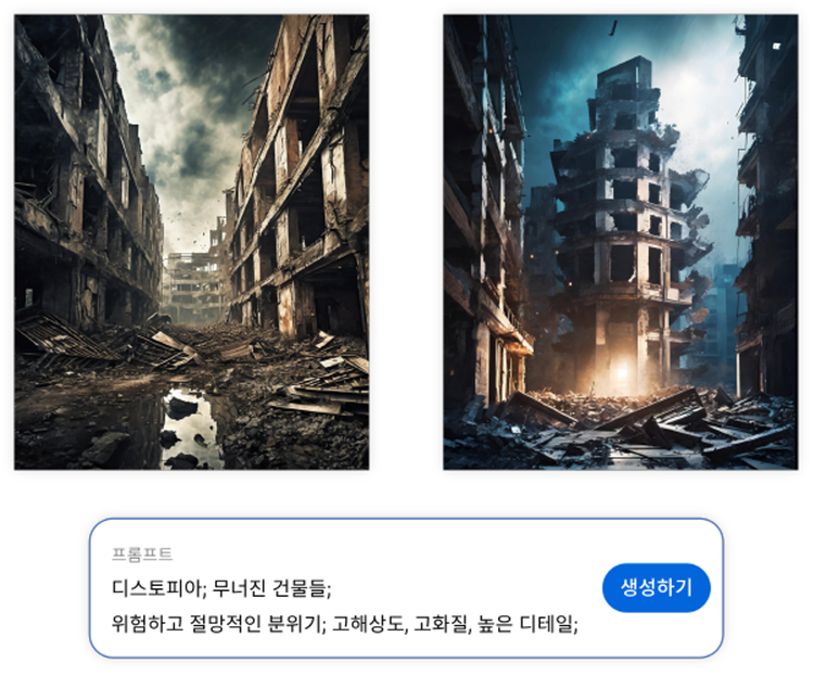 ‘텍스트를 이미지로’ 기능으로 카툰풍 그림체의 AI 웹툰 그리기
