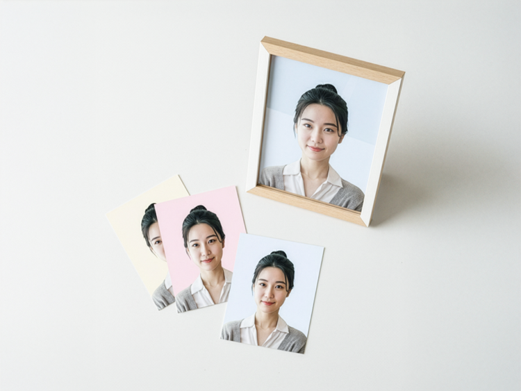 포토샵으로 완성한 셀프 증명사진 활용 예시