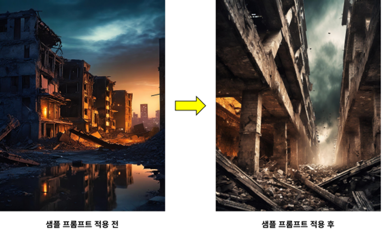 다양한 샘플 프롬프트로 극적인 영화 분위기 연출하기