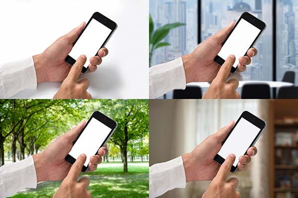 생성형 채우기로 제작한 목업 이미지