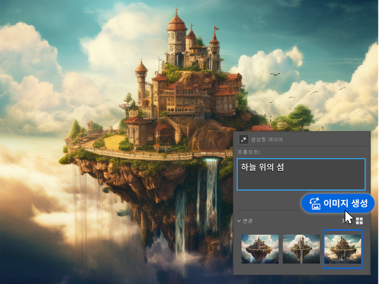 AI 이미지 생성으로 상상 속 이미지를 시각화하기