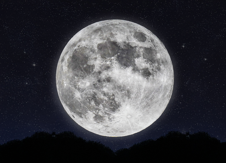 포토샵으로 달 사진 보정하기