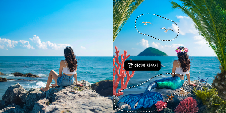 포토샵 AI로 원하는 이미지를 생성하기