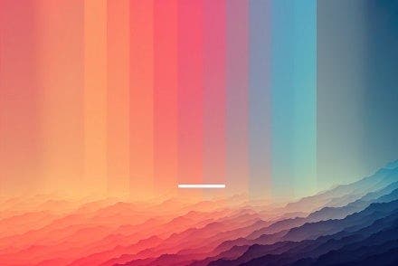 색상 색감 포함하여 손실없이 영상 압축 무지개색 이미지