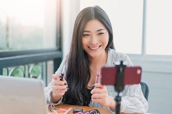 뷰티 인플루언서 영상 편집하기