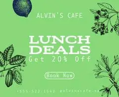 Green & White Lunch Deal Facebook Animated Post