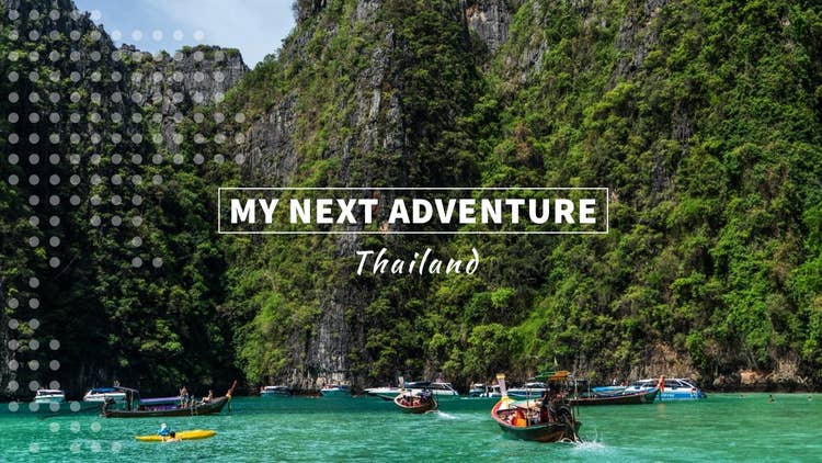 Thailand Asia Travel and Tourism Youtube Channel Art Banner