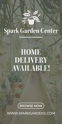 Light Toned, Garden Center Ad Instagram Story COVID-19 재개