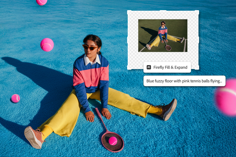أداة التعبئة التوليدية في Photoshop