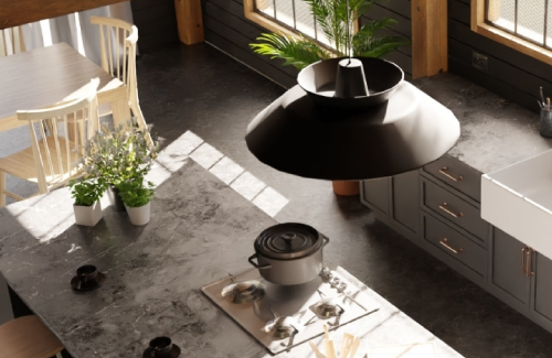 عرض معماري لمطبخ عصري, Picture, Picture