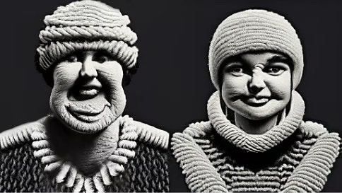 Portrait in monochrome