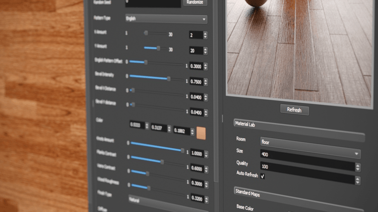alternate view of the adjustment options available in the tool
