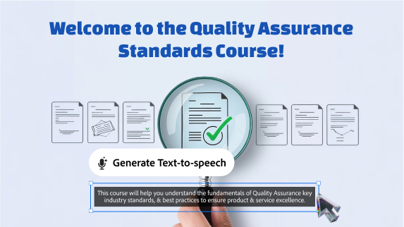 Hinzufügen von Erzählerstimmen ohne Avatare