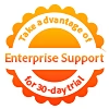 Kostenloser Enterprise-Support