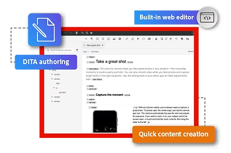 Web-Editor für schnellere Content-Erstellung