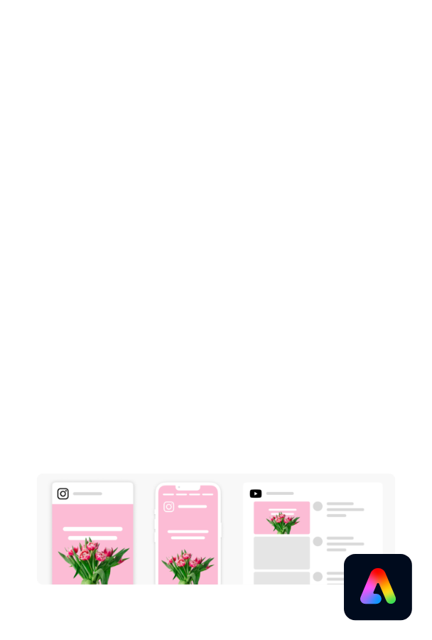 L’application pour tout créer en un clin d’œil
