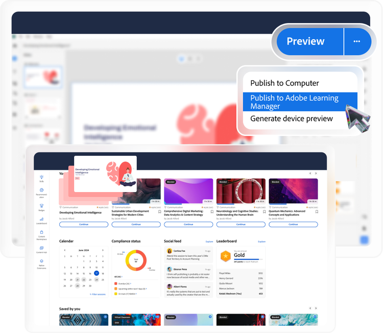 publiez dans tous les systèmes LMS