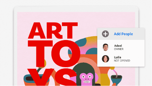 Kopīgojiet dokumentus un saņemiet atsauksmes