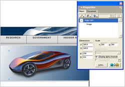 Image Alpha Channel Support