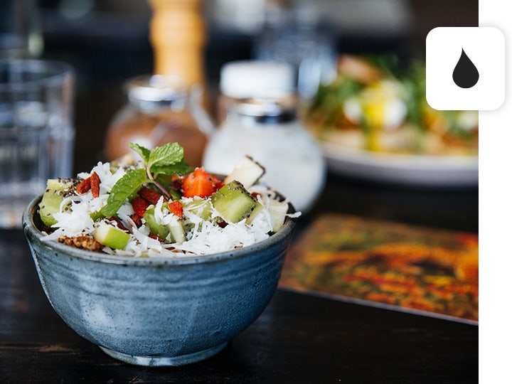 Make tasteful food photos.