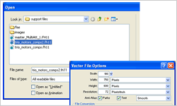 Importador de FreeHand para Fireworks MX