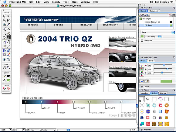 Creado para Mac OS X