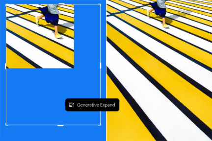 Ampliación generativa en Photoshop