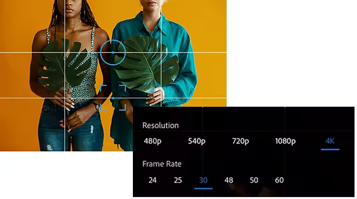 Adjusting video resolution in Adobe {{premiere}}