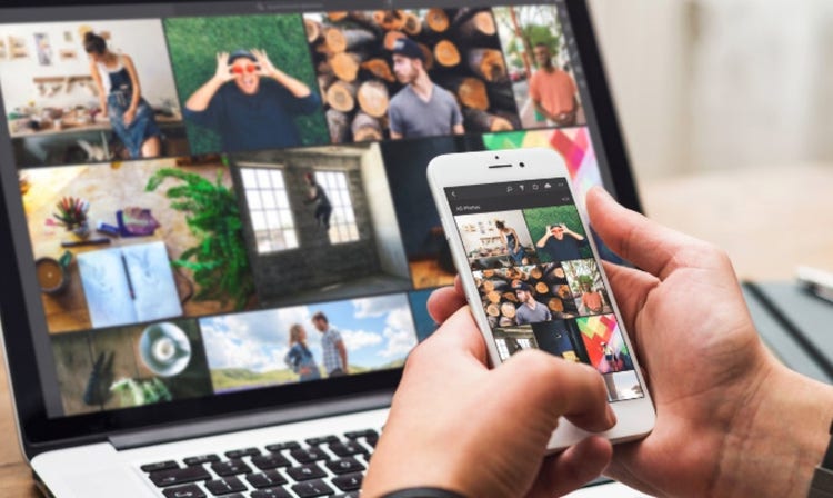 Access, edit, and share photos from anywhere.