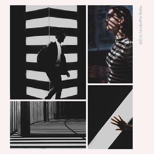 Photography Portfolio Instagram Square with Collage Online Portoflio