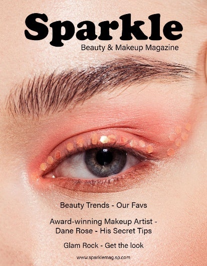 Black & Pink Beauty Magazine Cover