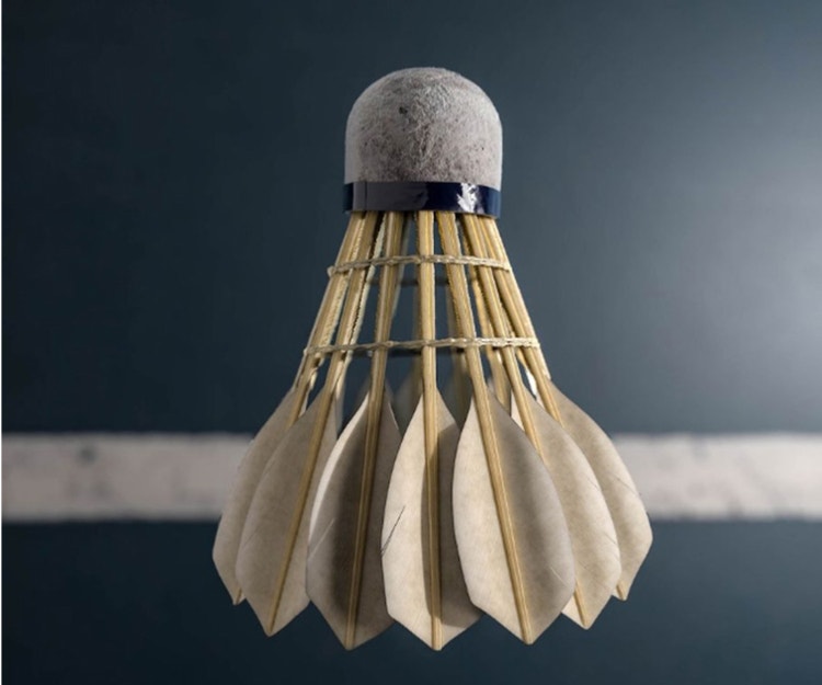 KI-generert badmintonball