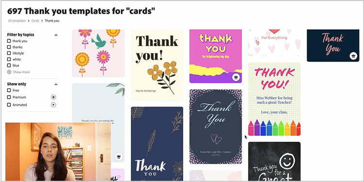 https://main--cc--adobecom.aem.live/cc-shared/fragments/modals/videos/nonprofits/express/say-thank-you#custom-card | ImageLink | :play-medium: