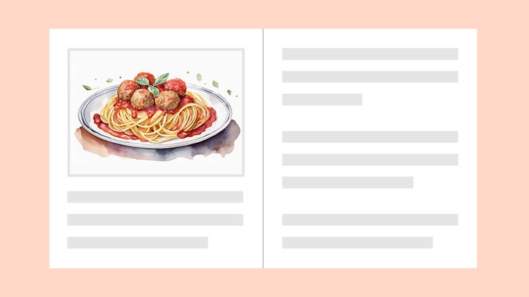 Prompt: large plate of spaghetti and meatballs with red sauce on a white plate